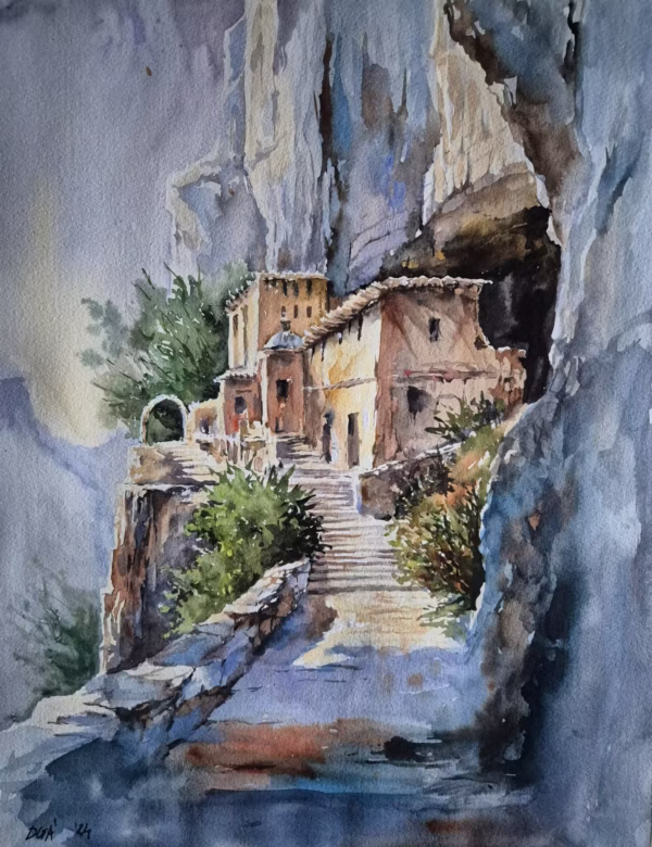 Agnes Daroczy-Gaal - Road Curved In Stone
