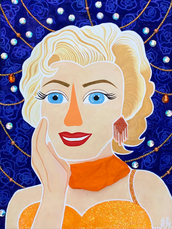 Heini Mika - Marilyn & Orange Diamonds