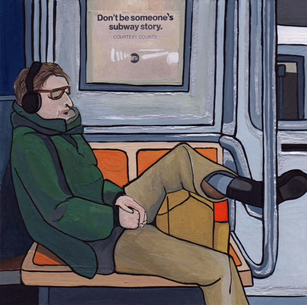 <a target='_blank' href='https://hmvcgallery.com/product/everybody-has-a-subway-story-dont-become-one/'>Michele Matthews - Everybody Has A Subway Story; Don't Become One.