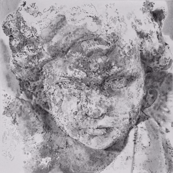 Lael Salaets - Portrait Of A Weathered Angelic Statue