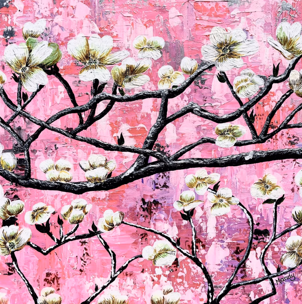 <a target='_blank' href='https://hmvcgallery.com/product/paris-blooms/'>Mandy Powell - Paris Blooms