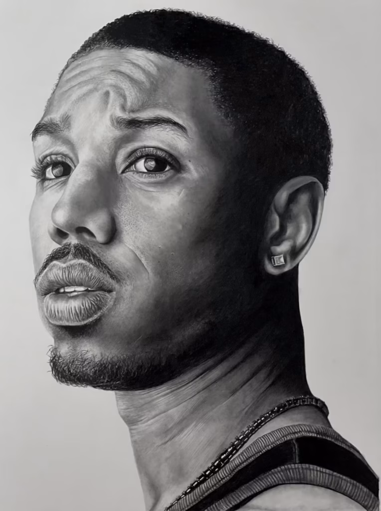 <a target='_blank' href='https://hmvcgallery.com/product/michael-b-jordan/'>Julie Goldman - Michael B Jordan