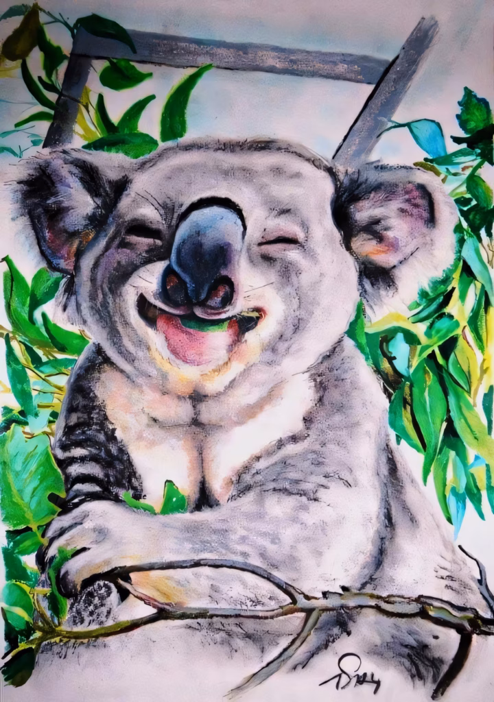 <a target='_blank' href='https://hmvcgallery.com/product/blattvollleaveful/'>Sylvia Kölbl Dr Med Vet - Blattvollleaveful