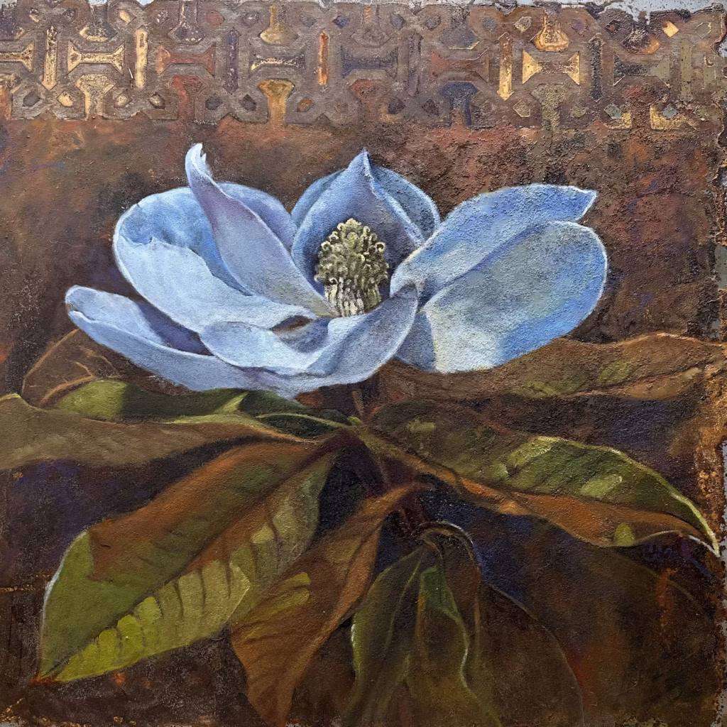 <a target='_blank' href='https://hmvcgallery.com/product/rustic-magnolia/'>Leslie Clark - Rustic Magnolia