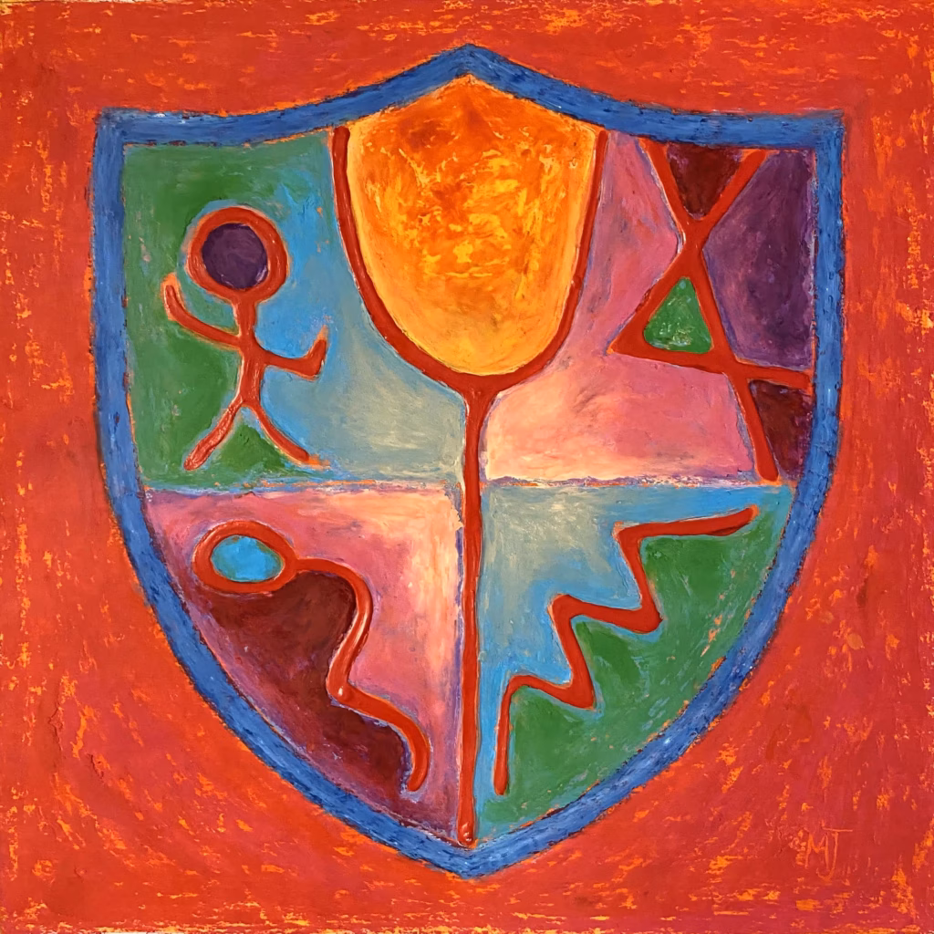 <a target='_blank' href='https://hmvcgallery.com/product/armor-of-god-shield-of-faith/'>Marla Jean Clinesmith - Armor Of God - Shield Of Faith