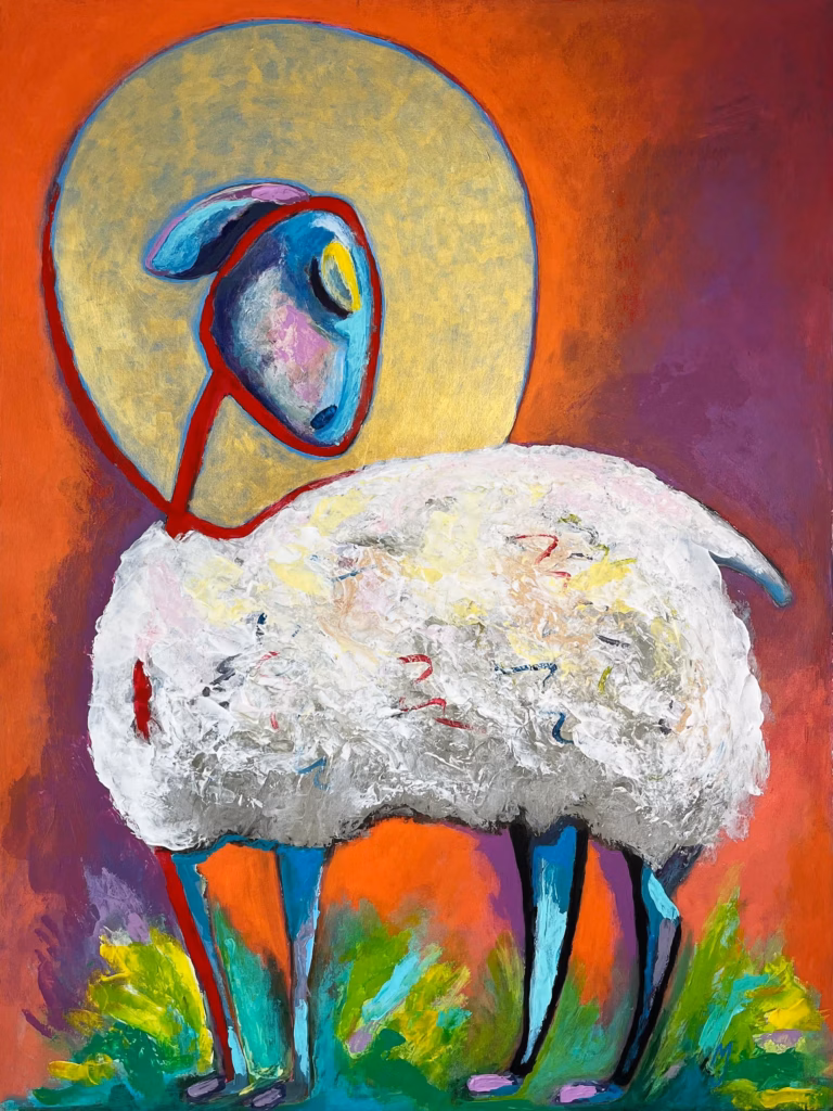 <a target='_blank' href='https://hmvcgallery.com/product/lamb-of-god/'>Marla Jean Clinesmith - Lamb Of God