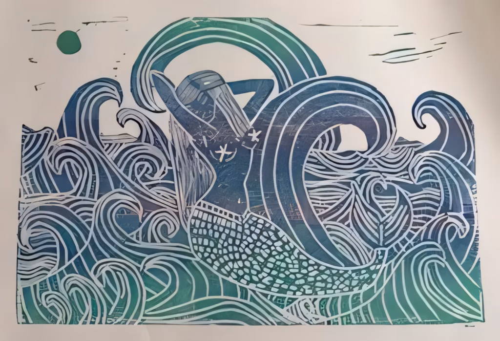 <a target='_blank' href='https://hmvcgallery.com/product/mermaid-in-the-waves/'>Patricia Micca - Mermaid In The Waves