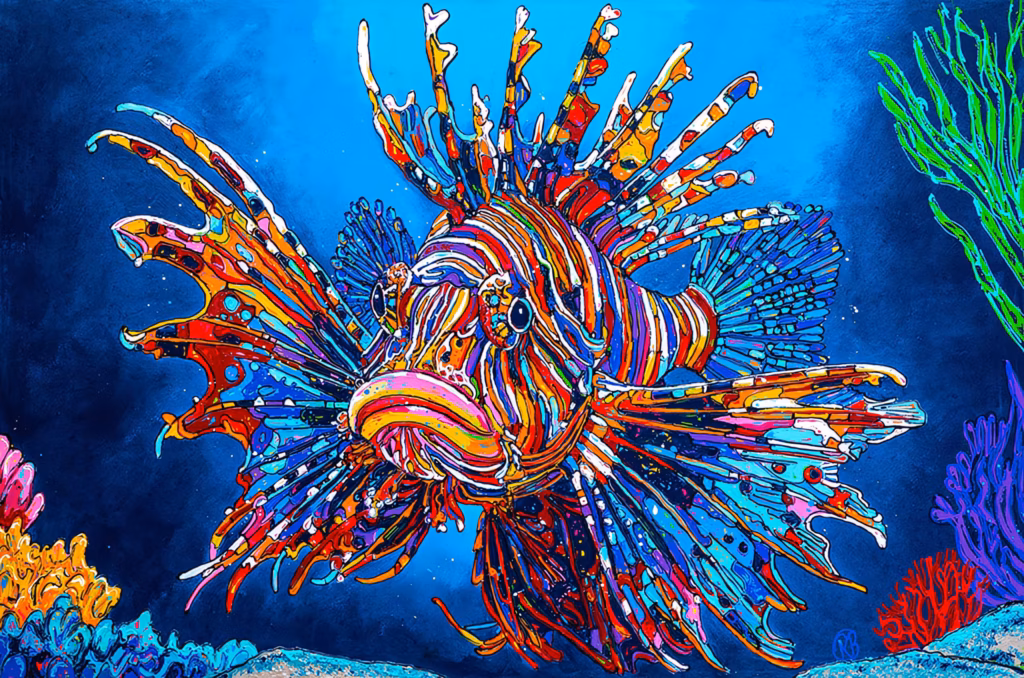 <a target='_blank' href='https://hmvcgallery.com/product/caribbean-splash-the-lionfish-delight/'>Renata Rolefes - Caribbean Splash: The Lionfish Delight