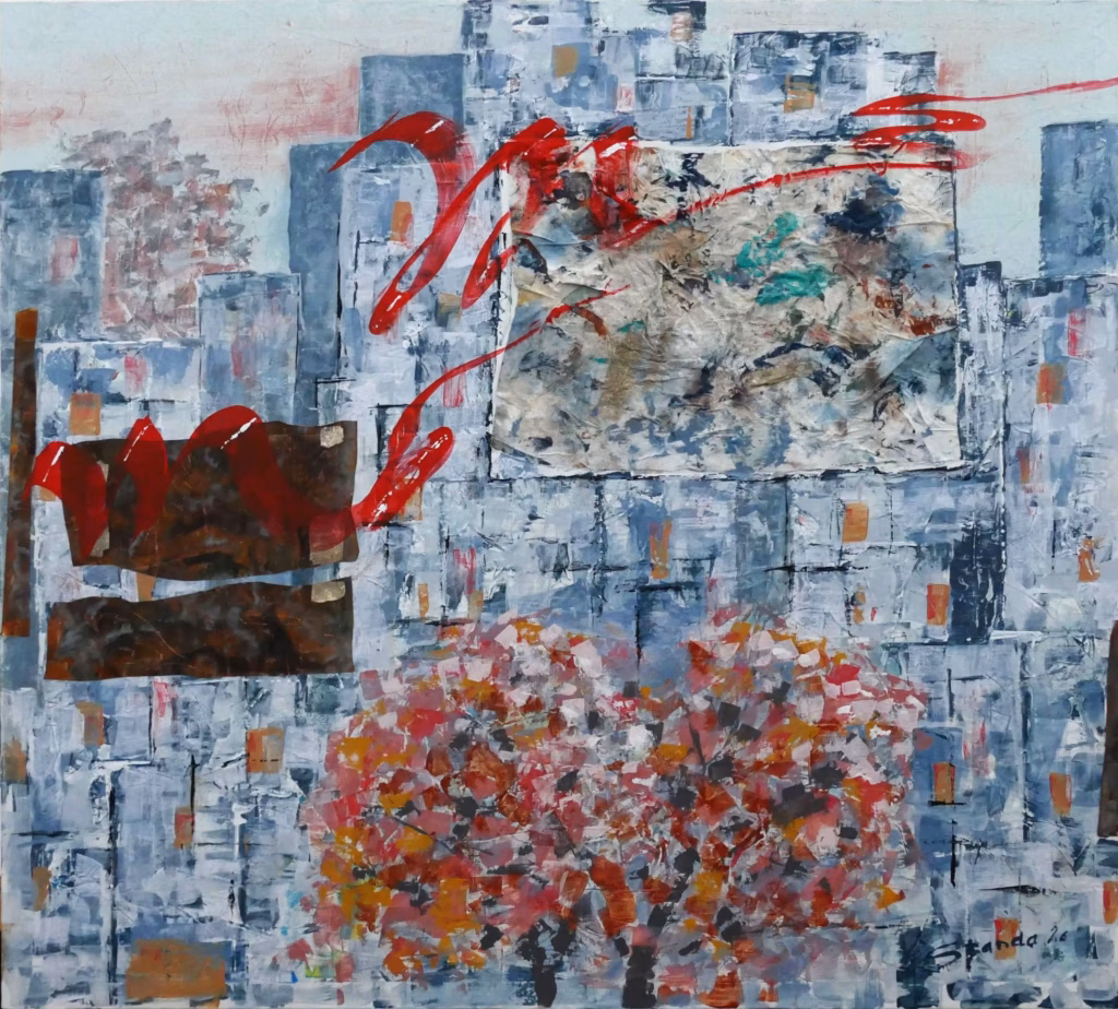 <a target='_blank' href='https://hmvcgallery.com/product/caged-spirit/'>Stanislav Riha - City Square Screens